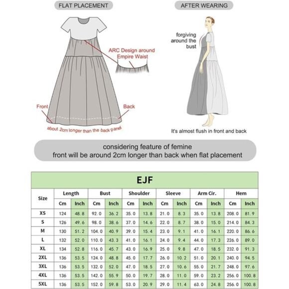 Women's‎ Casual Bohemian Floral Maxi Dress with Pockets, Short Sleeve, Loose Fit - Picture 5 of 6